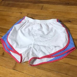 Nike White Tempo Running Shorts